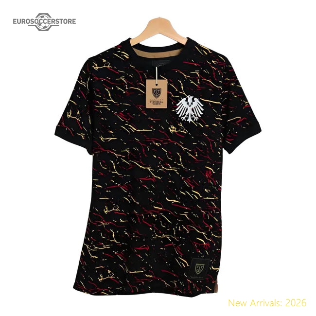 Germany Marble Die Adler Retro Shirt-Vantage Point Soccer