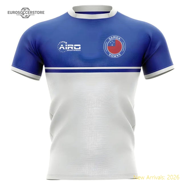 2025-2026 Samoa Training Concept Rugby Shirt-Vantage Point Soccer