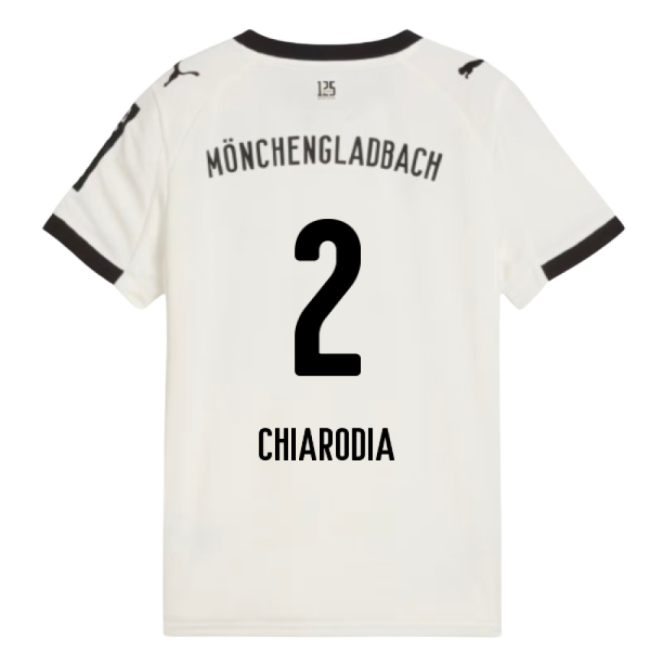 2025-2026 Borussia MGB Home Shirt (Kids) (Chiarodia 2)-Vantage Point Soccer