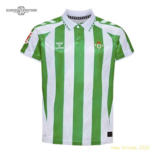 2024-2025 Real Betis Home Shirt (Kids)-Vantage Point Soccer