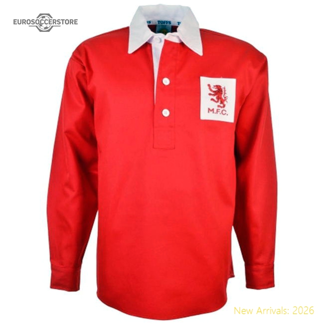 Middlesbrough 1940s Retro Football Shirt-Vantage Point Soccer