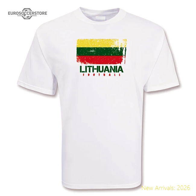 Lithuania Football T-shirt-Vantage Point Soccer