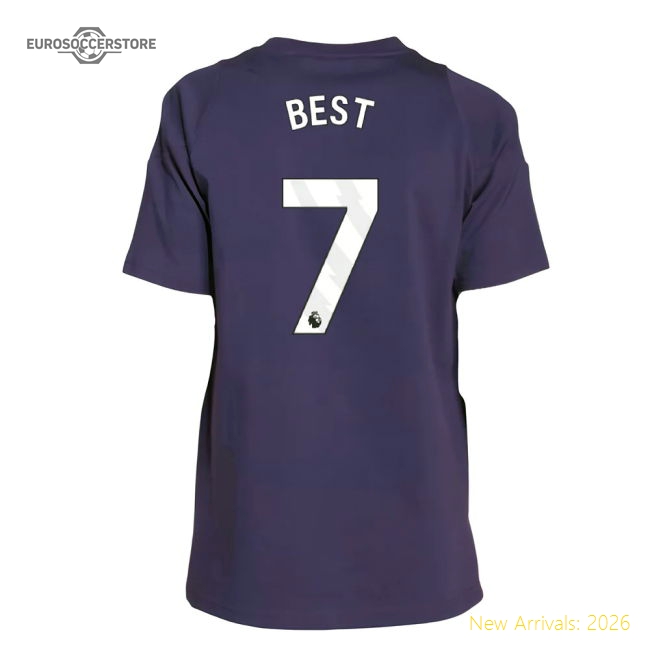 2025-2026 Man Utd Training Tee (Aurora Plum) - Kids (Best 7)-Vantage Point Soccer