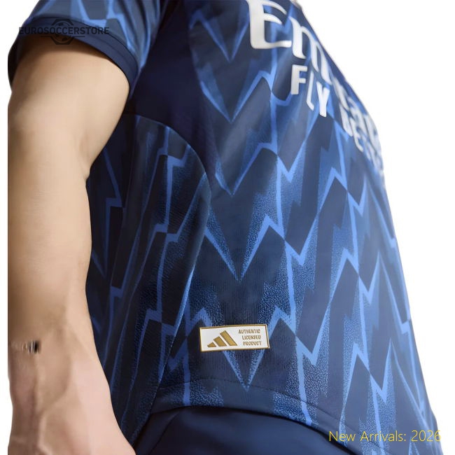 2025-2026 Arsenal Authentic Away Shirt-Vantage Point Soccer
