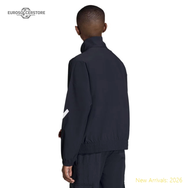2025-2026 Man Utd Anthem Jacket (Black) - Kids-Vantage Point Soccer