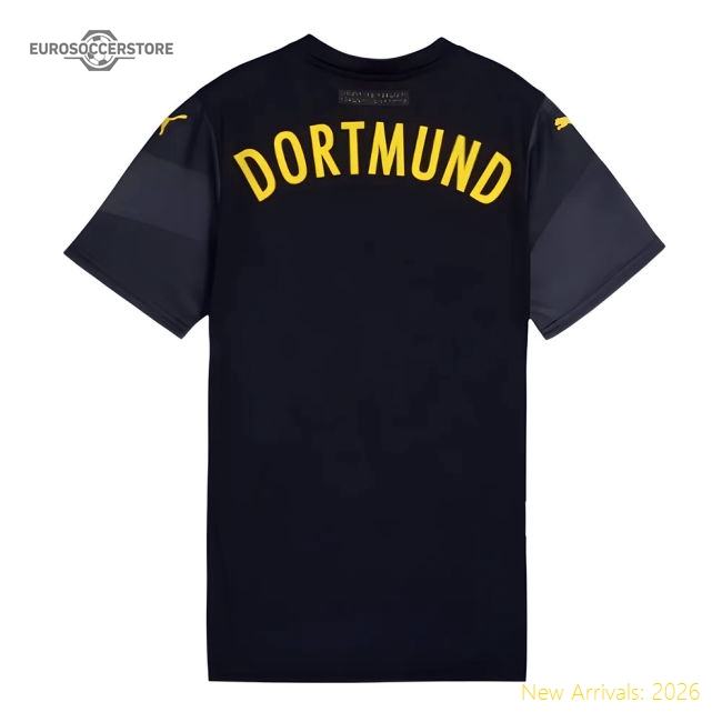 2024-2025 Borussia Dortmund Away Shirt (Ladies)-Vantage Point Soccer