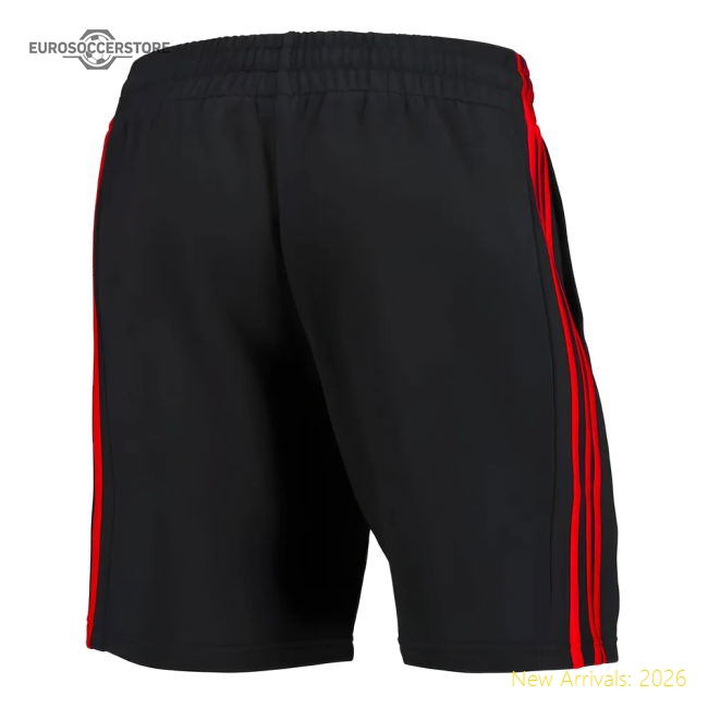 2024-2025 Man Utd DNA Shorts (Black)-Vantage Point Soccer