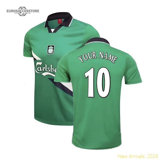 Liverpool 1999-2000 Away Retro Shirt (Your Name)-Vantage Point Soccer