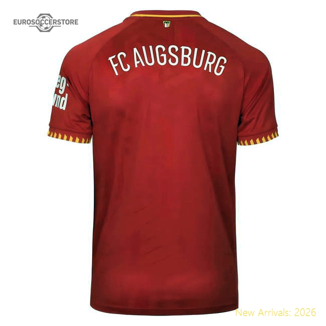 2025-2026 FC Augsburg Away Shirt-Vantage Point Soccer