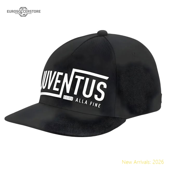 2019-2020 Juventus Adidas CW Cap (Black)-Vantage Point Soccer