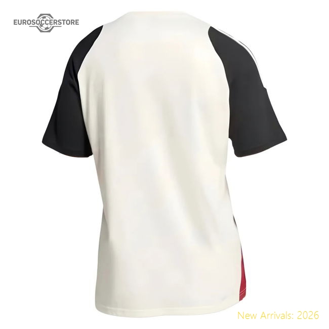 2024-2025 Man Utd Training Tee (Off White)-Vantage Point Soccer