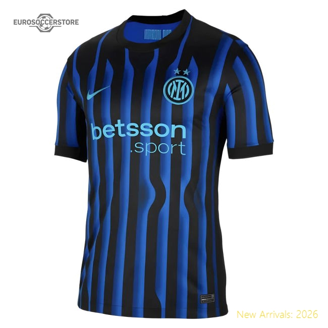 2025-2026 Inter Milan Home Shirt-Vantage Point Soccer