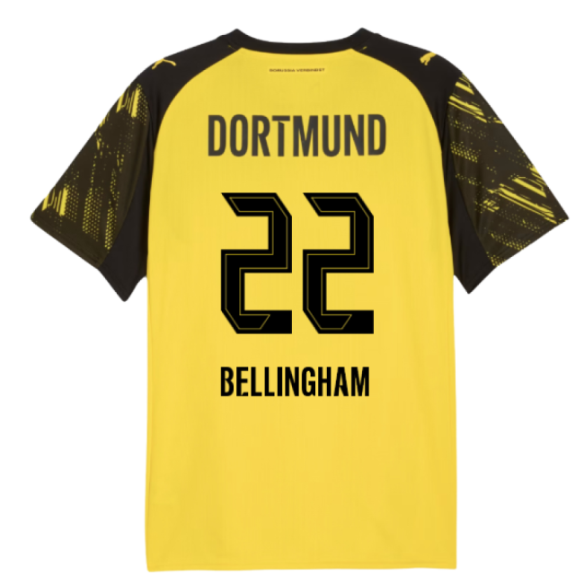 2025-2026 Borussia Dortmund Home Shirt (Bellingham 22)-Vantage Point Soccer