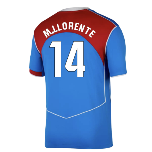 2025-2026 Atletico Madrid Third Shirt (M.Llorente 14)-Vantage Point Soccer