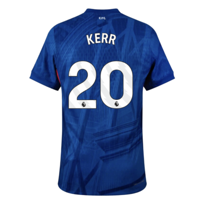 2025-2026 Chelsea Home Authentic Shirt (Kerr 20)-Vantage Point Soccer
