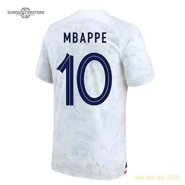 2022-2023 France Away Shirt (MBAPPE 10)-Vantage Point Soccer