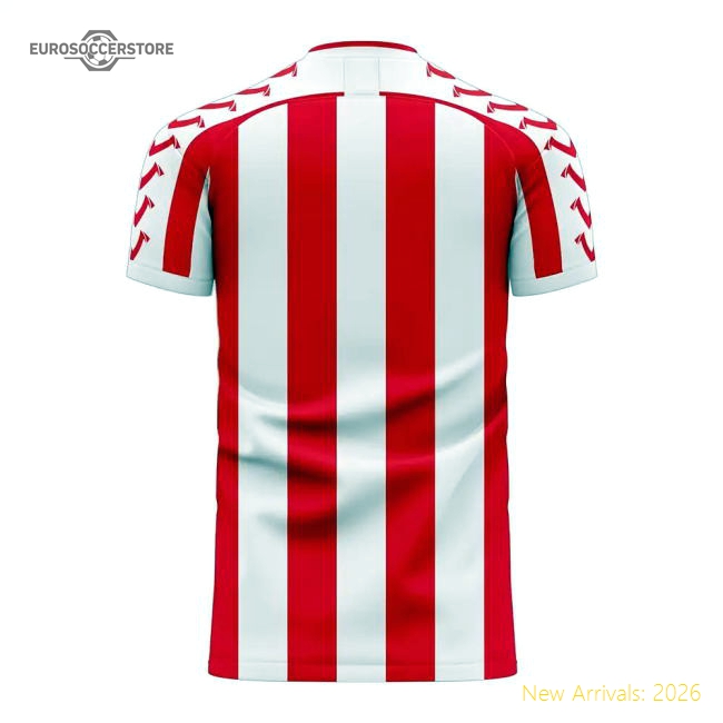 Stoke 2025-2026 Home Concept Football Kit (Viper)-Vantage Point Soccer