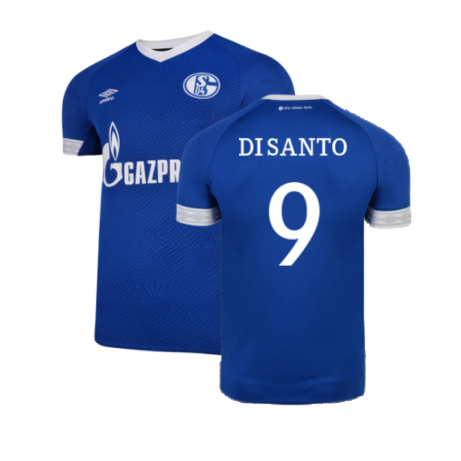 Schalke 2018-19 Home Shirt ((Mint) XXL) (Di Santo 9)-Vantage Point Soccer