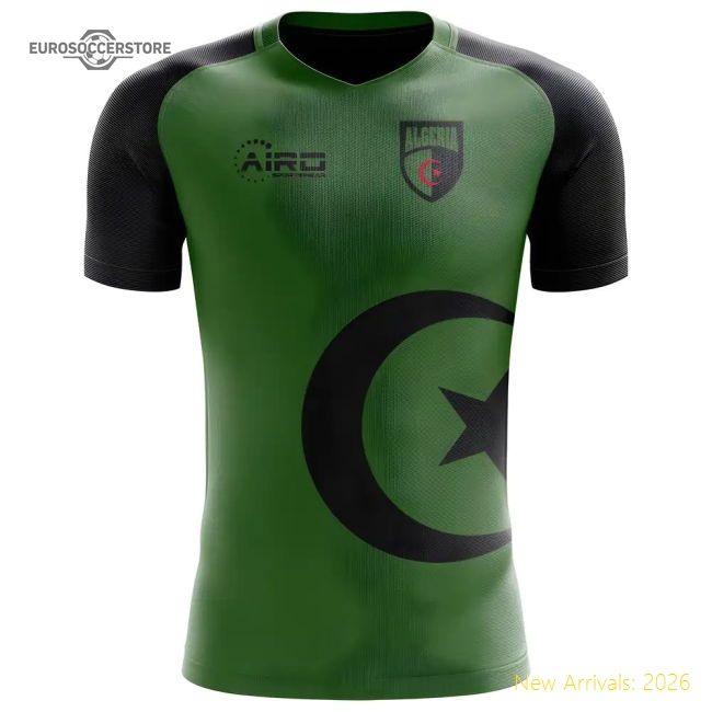 2025-2026 Algeria Flag Concept Football Shirt - Baby-Vantage Point Soccer