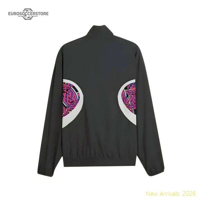 2023-2024 AC Milan FtblNrgy Woven Jacket (Strong Gray)-Vantage Point Soccer