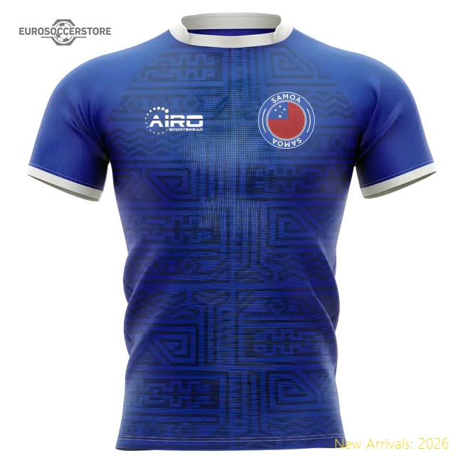 2025-2026 Samoa Home Concept Rugby Shirt-Vantage Point Soccer