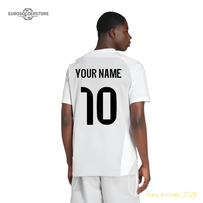 2025-2026 Real Madrid UBP Tee (White) (Your Name)-Vantage Point Soccer