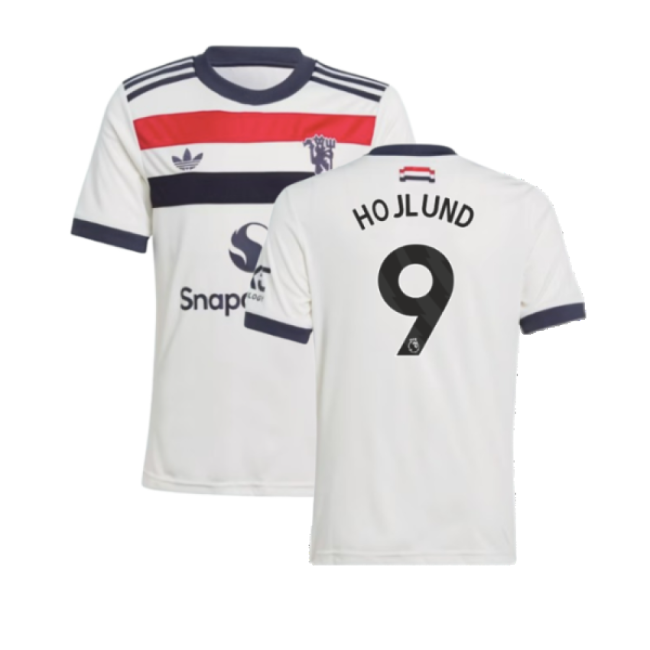 2024-2025 Man Utd Third Shirt (Kids) (Hojlund 9)-Vantage Point Soccer