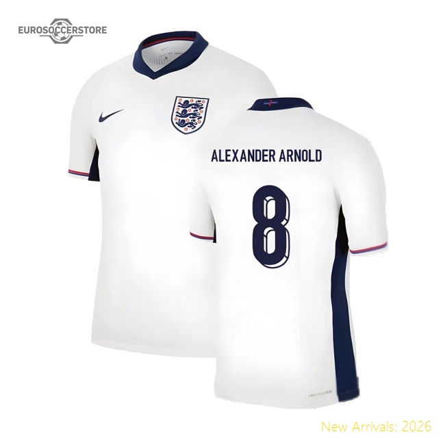 2024-2025 England Home Match Dri-Fit ADV Authentic Shirt (Alexander Arnold 8)-Vantage Point Soccer