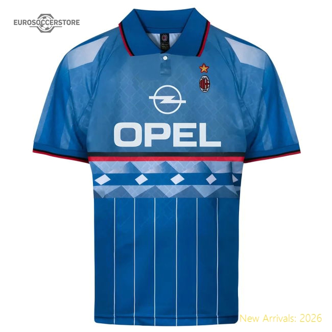 1996 AC Milan Fourth Retro Football Shirt-Vantage Point Soccer