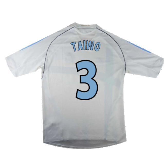 Marseille 2004-05 Home Shirt ((Excellent) L) (Taiwo 3)-Vantage Point Soccer