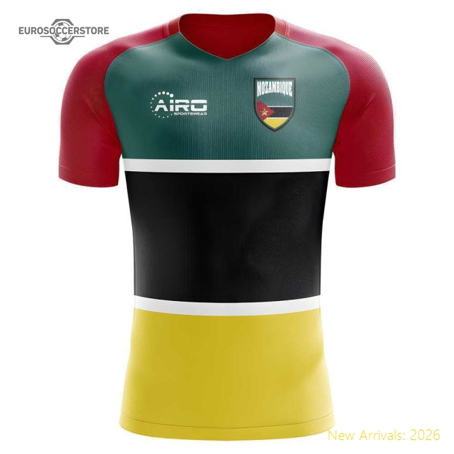 2025-2026 Mozambique Home Concept Football Shirt-Vantage Point Soccer