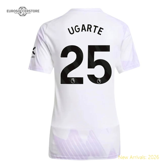 2025-2026 Man Utd Away Shirt (Womens) (Ugarte 25)-Vantage Point Soccer
