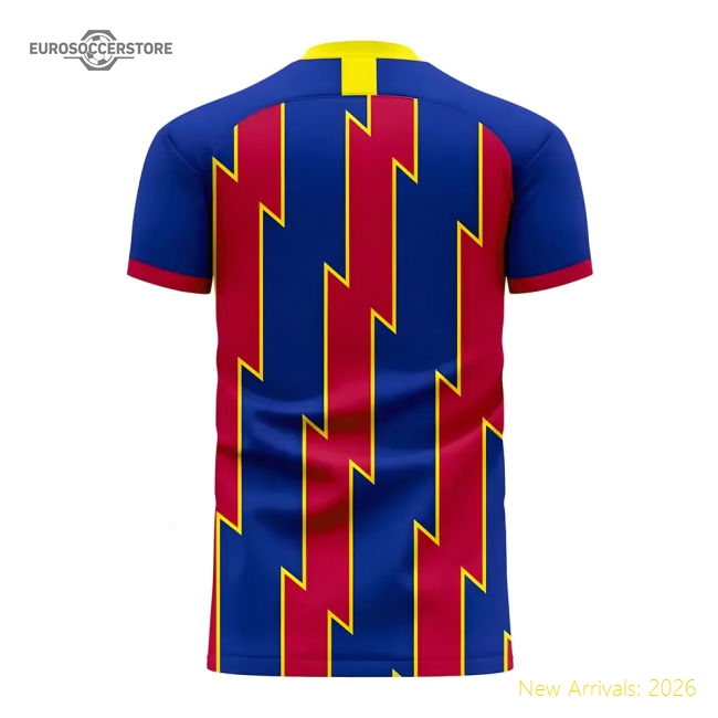 Catalonia 2025-2026 Home Concept Football Kit (Libero)-Vantage Point Soccer