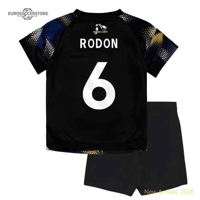 2025-2026 Leeds United Third Baby Kit (Rodon 6)-Vantage Point Soccer