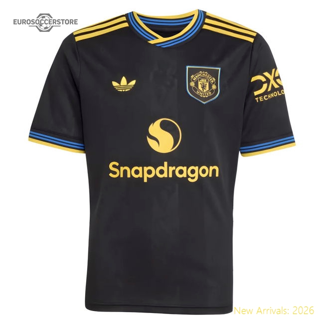 2025-2026 Man Utd Third Shirt (Kids)-Vantage Point Soccer