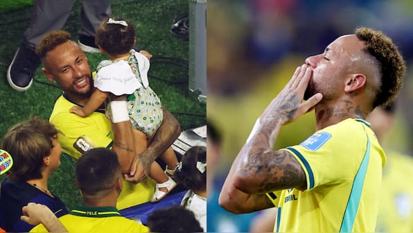Neymar weeps after Brazil return as emotional family reunion sparks  farewell talk: 'I don't think...' &ndash; Firstpost