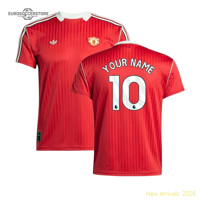 Manchester United Terrace Icons Shirt (Red) (Your Name)-Vantage Point Soccer