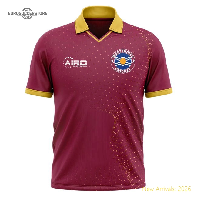 2025-2026 West Indies Cricket Concept Shirt - Baby-Vantage Point Soccer