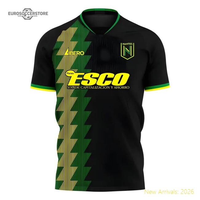 Nantes 2025-2026 Away Concept Football Kit (Libero) - Womens-Vantage Point Soccer