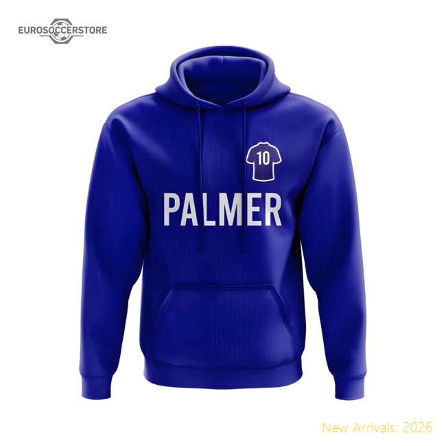 Cole Palmer Chelsea Number Hoody (Blue)-Vantage Point Soccer