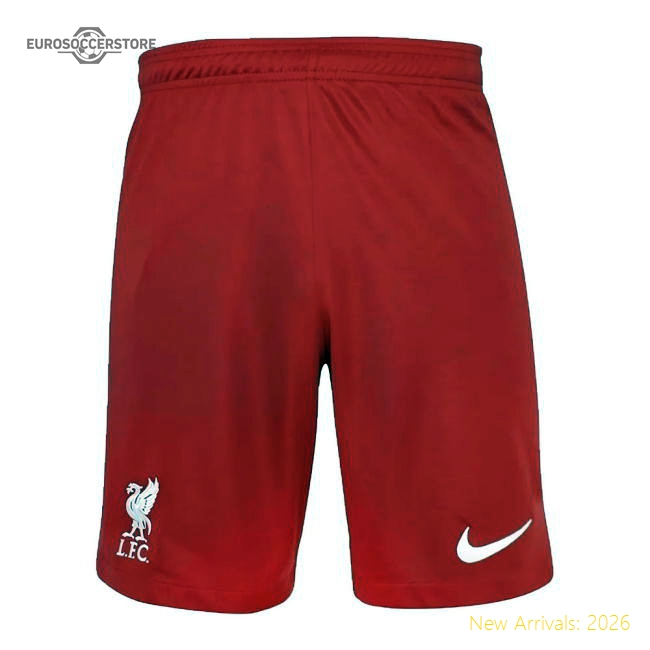 2022-2023 Liverpool Home Shorts (Red)-Vantage Point Soccer
