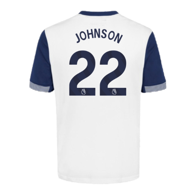 2024-2025 Tottenham Hotspur Home Shirt (Johnson 22)-Vantage Point Soccer