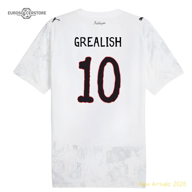 2025-2026 KIDSUPER x Manchester City CWC Shirt (White) (Grealish 10)-Vantage Point Soccer