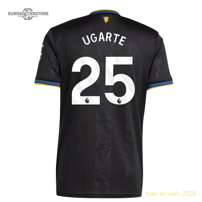 2025-2026 Manchester United Third Shirt (Ugarte 25)-Vantage Point Soccer