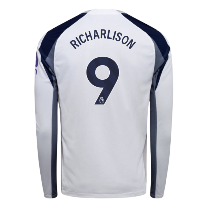 2025-2026 Tottenham Long Sleeve Home Shirt (Richarlison 9)-Vantage Point Soccer
