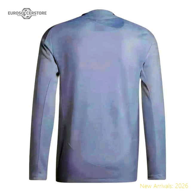 2024-2025 Real Madrid Authentic Long Sleeve Home Shirt-Vantage Point Soccer