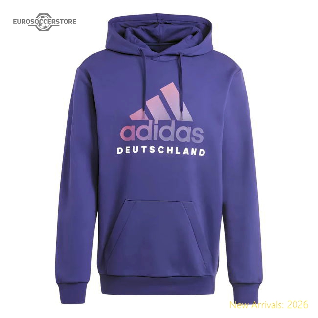 2024-2025 Germany DNA Hooded Top (Purple)-Vantage Point Soccer