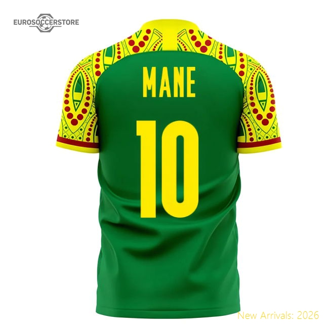 Senegal 2025-2026 Away Concept Football Kit (Libero) (MANE 10)-Vantage Point Soccer