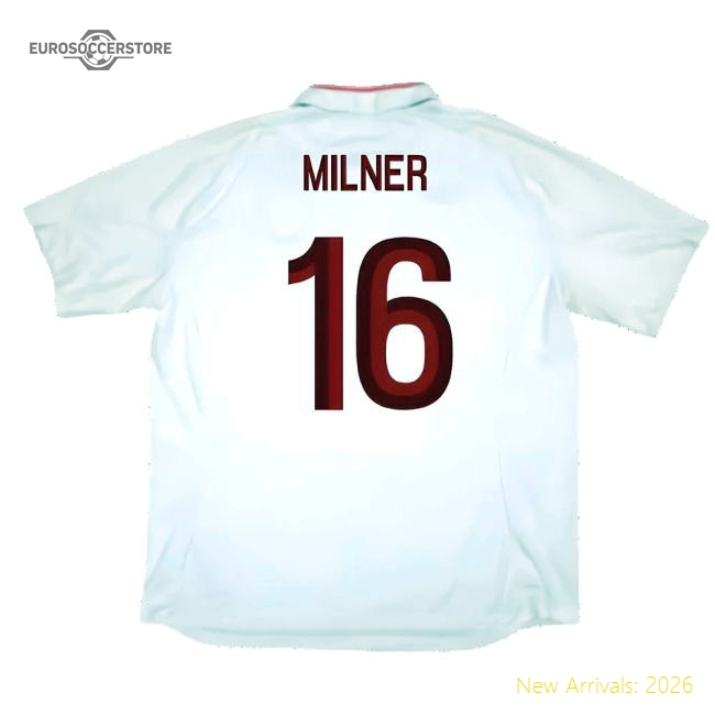 England 2012-13 Home Shirt (Good) (Milner 16)-Vantage Point Soccer