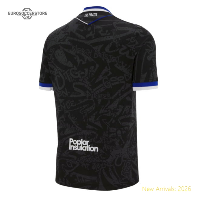 2025-2026 Bristol Rovers Away Shirt-Vantage Point Soccer